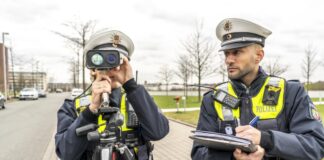 Kontrolle in Ratingen: Jeder Vierte war zu schnell Die Polizei hat Geschwindigkeitskontrollen in Ratingen durchgeführt. Foto: Polizei/Symbolbild
