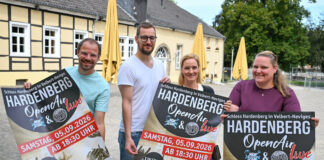 Neuauflage Hardenberg Open-Air mit Slam-Poeten und Live-Musik von „Lecker Nudelsalat“