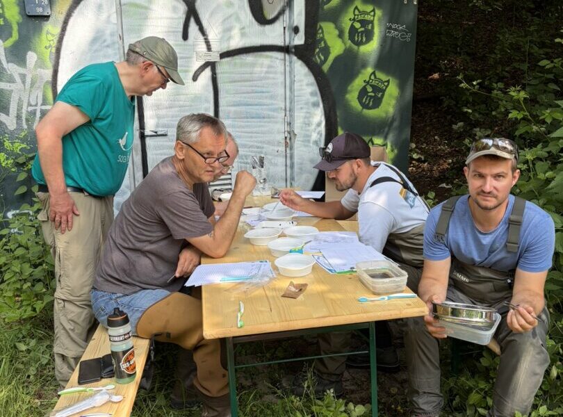 Die engagierten Ratinger kümmern sich um den Zustand der Anger. Foto: privat/IG Anger e.V.