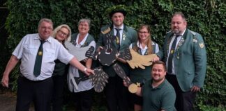 Wülfrather Schützen feiern König Marcel Raulf I.
