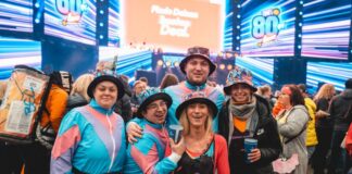 „Die 80er live“: Party kommt nach Oberhausen Bei der 80s-Party geht es nicht nur um die Musik - es geht auch um das Feeling aus der bunten Epoche. Foto: Jonas Diener Media
