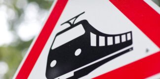 Unglück am Bahnübergang – Mann und Hund von Zug erfasst An einem Bahnübergang im Münsterland ist ein 79-Jähriger ums Leben gekommen. Auch der Hund des Spaziergängers wurde getötet. (Symbolbild)