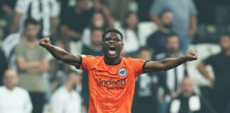 Vor Pokal: Schalke-Neuzugang Ebimbe zurück im Training Schalkes Neuzugang aus Frankfurt, Junior Dina Ebimbe, ist zurück im Mannschaftstraining. (Archivbild)
