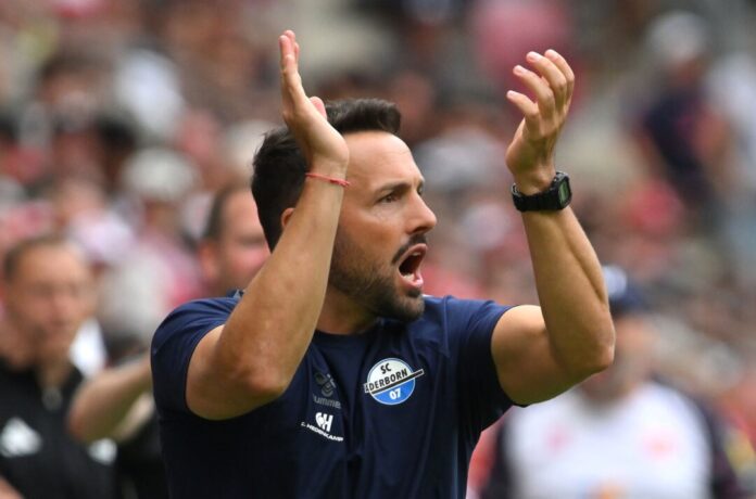 FSV Mainz 05 - SC Paderborn 07 Zufrieden mit dem ersten Auftritt: SCP-Coach Ralf Kettemann