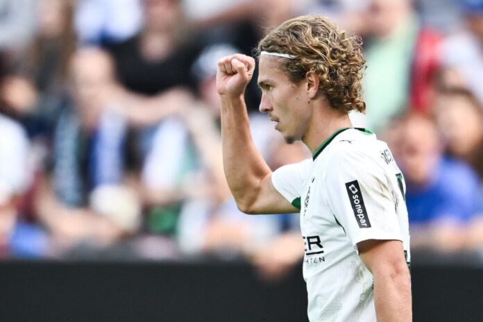 Hugo Bolin Hugo Bolin zeigt sich bei Borussia Mönchengladbach vor dem Bundesliga-Start in guter Verfassung. (Archivbild)