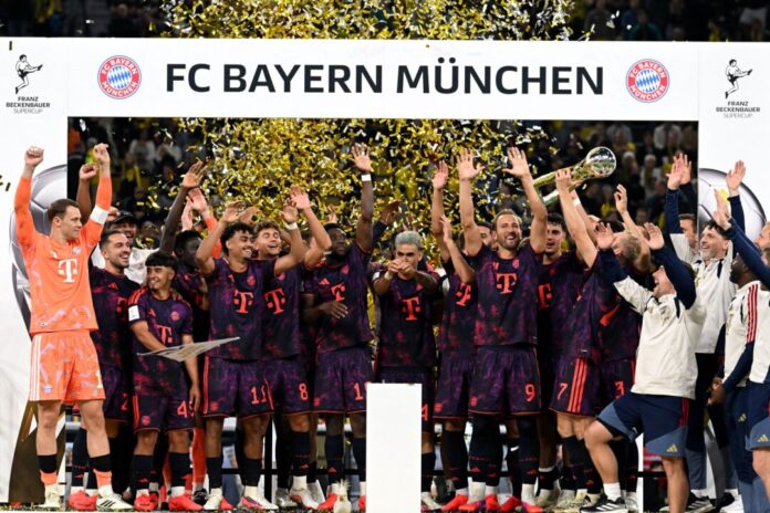 Borussia Dortmund - FC Bayern München Der FC Bayern München sicherte sich mit dem Franz-Beckenbauer-Supercup den ersten Titel der Saison.