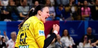 Supercup-Premiere: Meister Blomberg-Lippe gewinnt gegen BVB Zeigte zahlreiche Paraden für die HSG: Nicole Roth. (Archivbild)