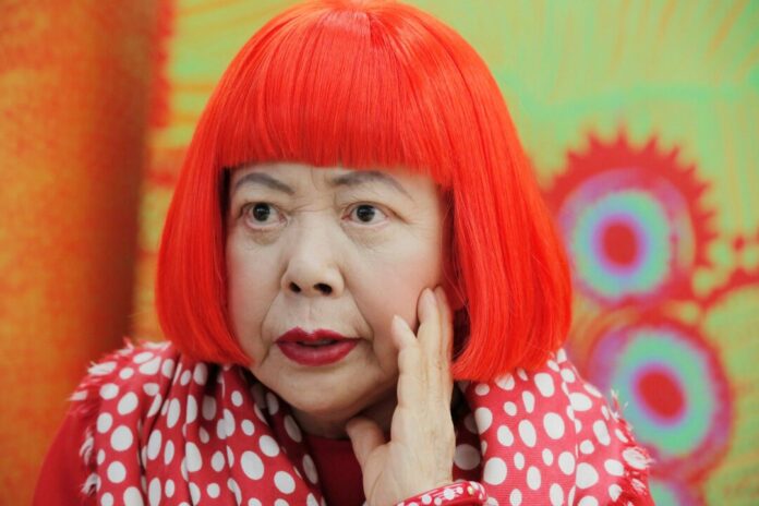 Japanische Künstlerin Kusama gestorben Die japanische Künstlerin Yayoi Kusama ist mit ihren farbenfrohen Bildern weltweit berühmt geworden. (Archivbild)