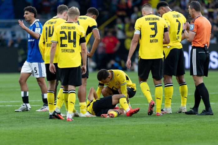 Borussia Dortmund - Hamburger SV Der BVB sorgt sich um Giannis Konstantelias.