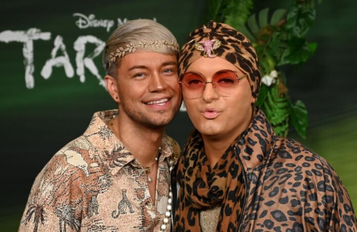 Julian Stoeckel und Marcell Damaschke Seit neun Jahren ein Paar: Julian Stoeckel und Marcell Damaschke. (Archivbild)