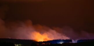 Feuerwehr in Monschau: Fahren Einsatz zurück Die Feuerwehr fährt ihren Einsatz in Monschau zurück.