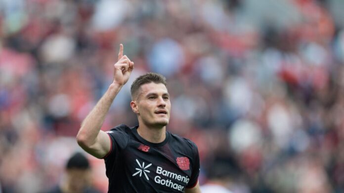 Patrik Schick Patrik Schick erzielte zwei Treffer im Testspiel für Bayer Leverkusen. (Archivbild)