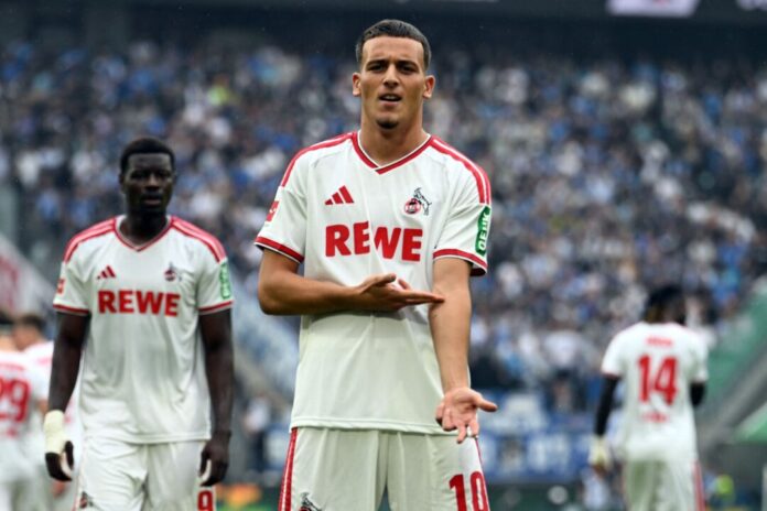 1. FC Köln - TSG 1899 Hoffenheim Saïd El Mala hat sein erstes Saisontor in Dennis-Schröder-Manier bejubelt.