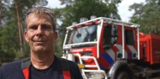 Feuerwehrmann nach Spanien-Einsatz erneut im Großeinsatz Jelle Merkus gehörte zu den rund 40 Feuerwehrleuten aus den Niederlanden, die in Spanien lernen sollten, wie man große Naturbrände angeht.