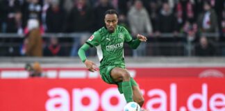 Ngoumou verlässt Mönchengladbach in Richtung Nizza Nathan Ngoumou spielt künftig für den französischen Erstligisten OGC Nizza. (Archivbild)
