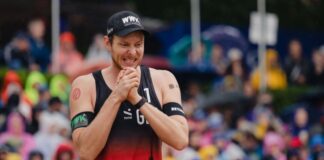 Ittlinger/van de Velde und Ehlers/Wüst holen Meistertitel Diesmal mit Ersatzpartner bei der deutschen Meisterschaft erfolgreich: Nils Ehlers. (Archivbild)