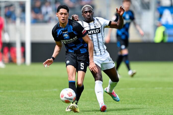Santiago Castaneda Santiago Castaneda hat seinen Vertrag beim SC Paderborn verlängert. (Archivbild)