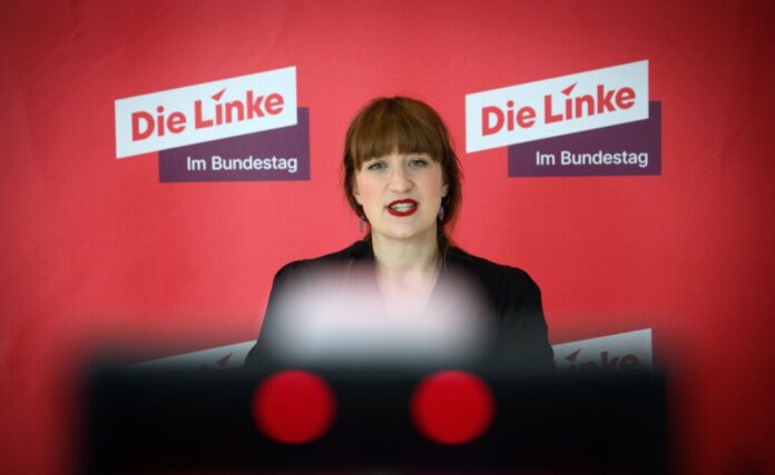 Heidi Reichinnek Linksfraktionschefin Reichinnek fordert konsequente Schritte zur E-Mobilität. (Archivbild)