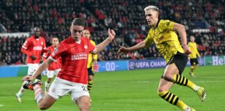 Vertrag bis 2031: Niederländer Veerman wechselt zum BVB Der zentrale Mittelfeldspieler Joey Veerman (l) schließt sich Borussia Dortmund an. (Archivbild)