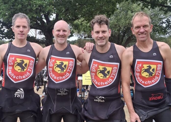Marcus Hammelmaier, Christopher Steinfelsner, Friedemann Gobrecht und Christian Zylka. Foto: TuS Breitscheid Marcus Hammelmaier, Christopher Steinfelsner, Friedemann Gobrecht und Christian Zylka. Foto: TuS Breitscheid