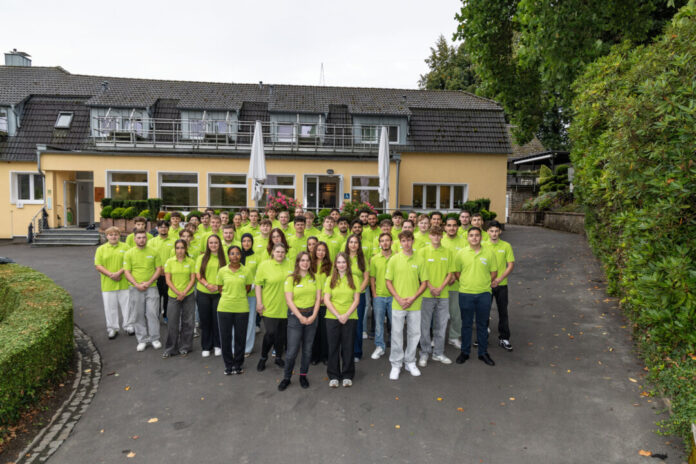 20260901_Azubistart_2026 47 neue Auszubildende starten ihre WSW-Karriere mit einer gemeinsamen Einführungswoche. Foto: WSW