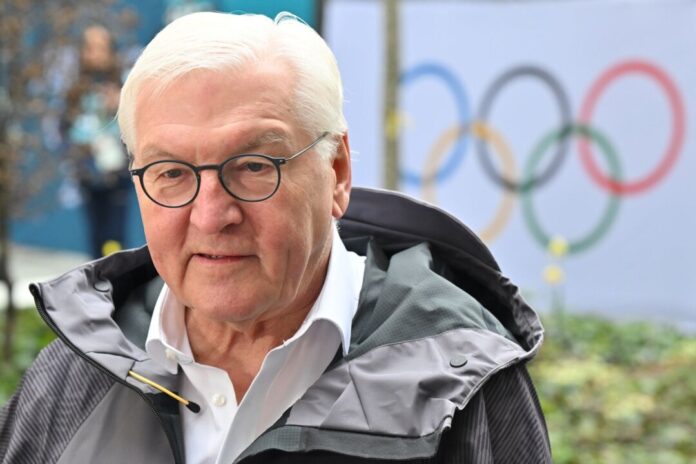 Bundespräsident Frank-Walter Steinmeier Steinmeier bei den Olympischen Spielen. (Archivbild)