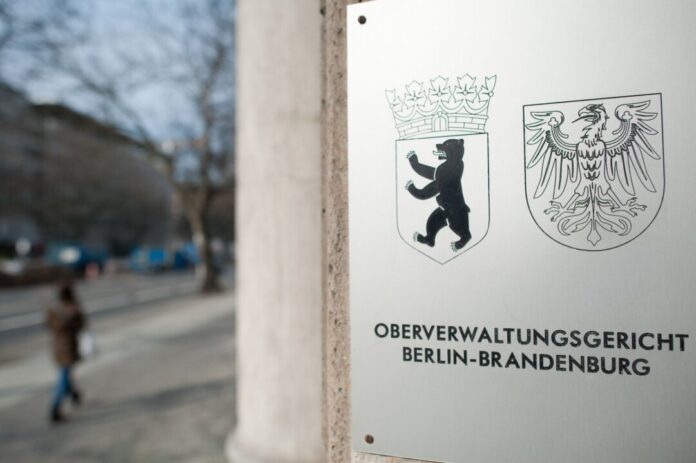 Oberverwaltungsgericht Berlin-Brandenburg Das Oberverwaltungsgericht Berlin-Brandenburg hat eine Einstufung der «Jüdischen Stimme» als extremistisch erlaubt. (Symbolbild)
