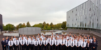 65 frisch ausgebildete Polizisten verstärken den Kreis Mettmann 70 neue Polizistinnen und Polizisten verstärken ab sofort den Kreis Mettmann. Foto: Polizei