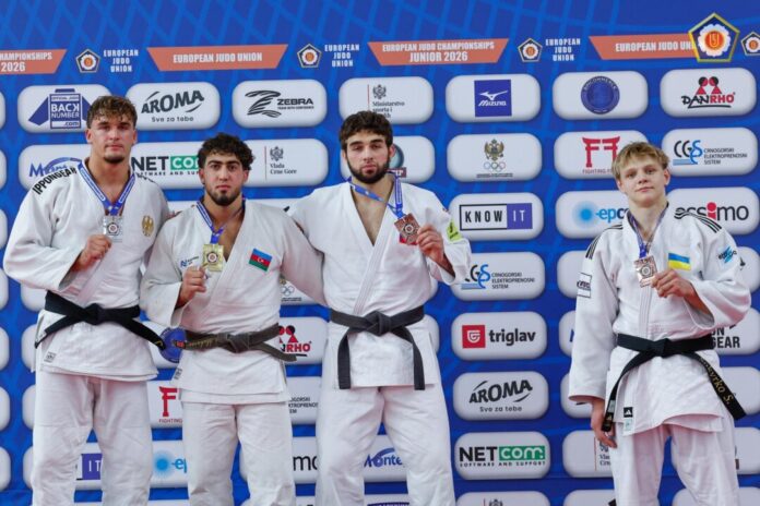 Konstantin Distel (l.) hat in Podgorica eindrucksvoll gezeigt: Mit ihm ist auf der internationalen Judomatte auch in Zukunft zu rechnen. Foto: European Judo Union Konstantin Distel (l.) hat in Podgorica eindrucksvoll gezeigt: Mit ihm ist auf der internationalen Judomatte auch in Zukunft zu rechnen. Foto: European Judo Union
