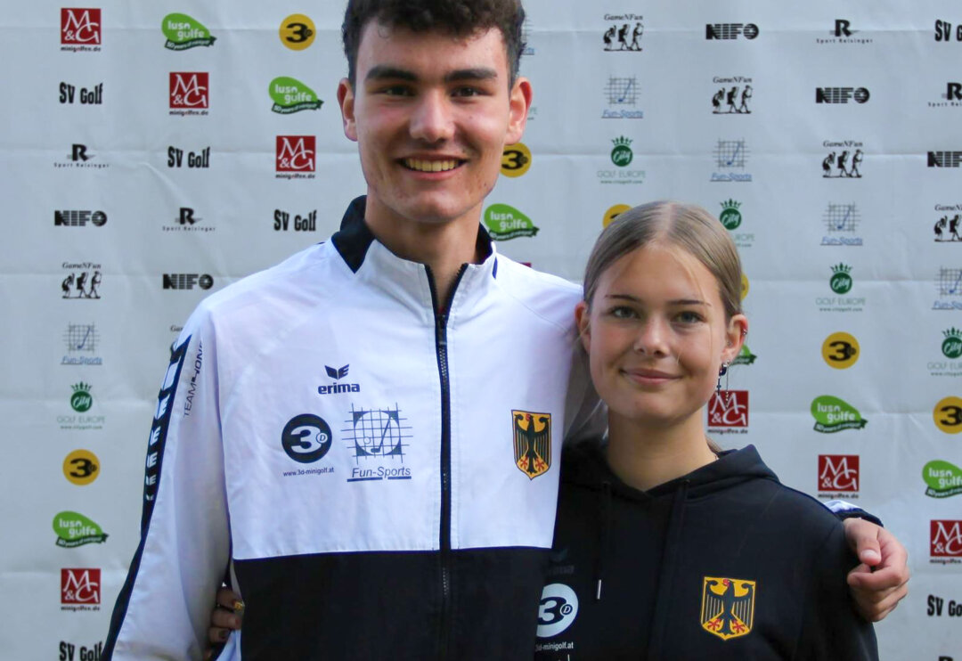 Johanna Winterhoff mit ihrem Mex-Pair-Partner Luis Buchwieser. Foto: privat