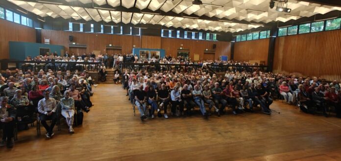 In der Aula des Heinrich-Heine-Gymnasiums, Hasselbeckstraße 2-4, findet die Info-Veranstaltung statt. Foto: privat In der Aula des Heinrich-Heine-Gymnasiums, Hasselbeckstraße 2-4, findet die Info-Veranstaltung statt. Foto: privat