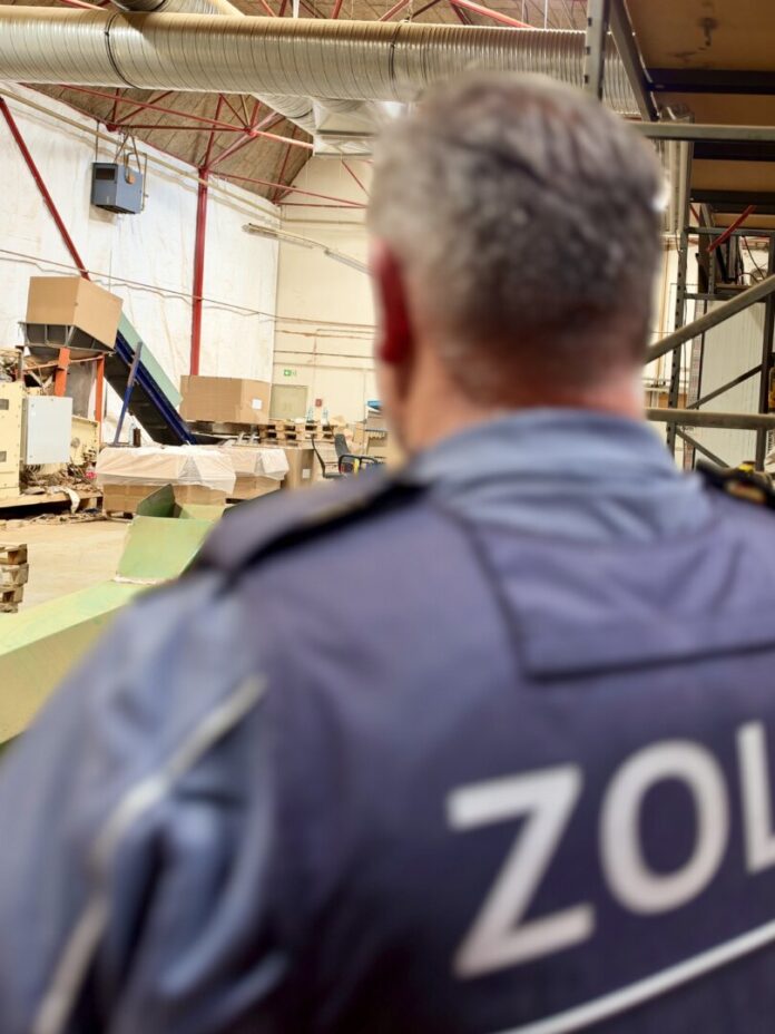 Foto ZFA Essen Der Zoll führt die Ermittlungen im Auftrag der Staatsanwaltschaft Düsseldorf. Foto: ZFA Essen