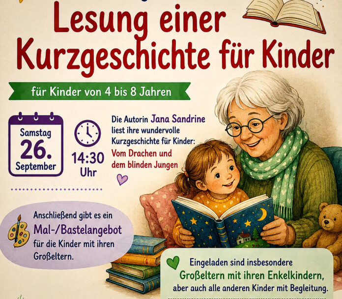 Lesung für Kinder und Großeltern