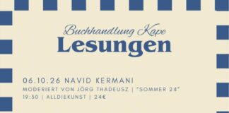 Veranstaltungen und Lesungen der Buchhandlung Kape in Langenberg