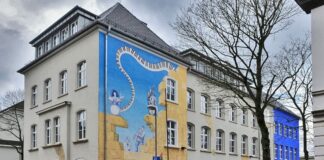 Velberter Musikschule startet Chorprojekt für Kinder: „Singing to the moon and back!“ Die Musik- und Kunstschule Velbert ist an der Kaiserstraße zu finden. Archivfoto: Mathias Kehren