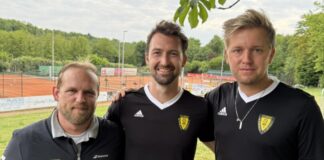 Velberter Netzballer blicken auf erfolgreiches Jahr zurück Das Vorstandstrio vom Netzballverein Velbert - Nicolaas Hülsbeck (Kassenwart), Tom Schönenberg (1. Vorsitzender) und Nick Franke (2. Vorsitzender) -blickt optimistisch in die Zukunft. Foto: privat