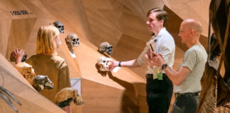 Austausch zwischen Neanderthal-Museum und finnischem Sámi-Museum Im Neanderthal-Museum fand der Austausch statt. Foto: Museum.