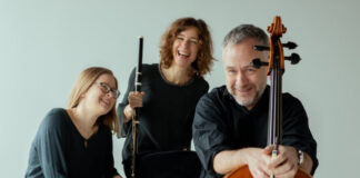 Von Québec nach Mettmann: Annie Laflamme in der Kulturvilla Das Trio Laflamme spielt in der Kulturvilla. Foto: Bildnachweis: Karolina Salajczyk