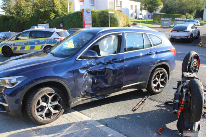 An der Olper Straße kam es zu dem Unfall. Foto: Polizei An der Olper Straße kam es zu dem Unfall. Foto: Polizei
