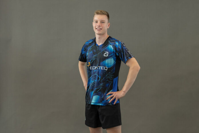 Neu im Team: Der 19 Jahre alte Yoan Velichkov gewann ein Einzel. Foto: SV Union Velbert Neu im Team: Der 19 Jahre alte Yoan Velichkov gewann ein Einzel. Foto: SV Union Velbert