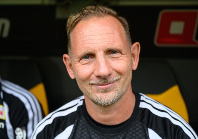 SG Dynamo Dresden - 1. FC Union Berlin Union-Trainer Mauro Lustrinelli. (Archivbild)