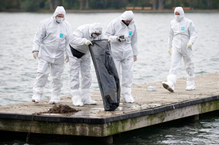 Maschseemord Am Maschsee in Hannover werden Spuren gesichert. (Archivbild)