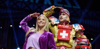 Beatrice Egli präsentiert neuen Zug bei «Starlight Express» Beatrice Egli präsentierte den neuen Zug «Ticktack».