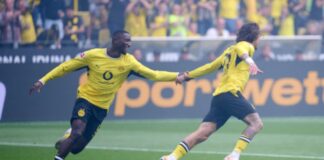 Schlotterbeck-Comeback und Fallrückzieher: BVB siegt weiter Serhou Guirassy (l) und Fábio Silva harmonierten prächtig.