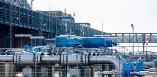 Speicherbetreiber fordern Entlastung für Gas-Einspeicherung Blick auf eine Gasspeicher-Anlage. (Archivbild)