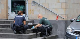 Brandanschlag auf Synagoge: Untersuchungshaft angeordnet Spurensicherung am Tatort. (Archivbild)
