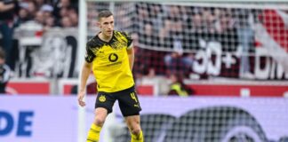 Nico Schlotterbeck gibt Comeback nach WM-Verletzung Nico Schlotterbeck steht gegen Paderborn in der BVB-Startelf. (Archivbild)