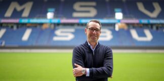 Wie Michael Preetz zum Gesicht eines West-Produkts wurde Michael Preetz ist seit Januar 2024 Geschäftsführer des MSV Duisburg. (Archivbild)