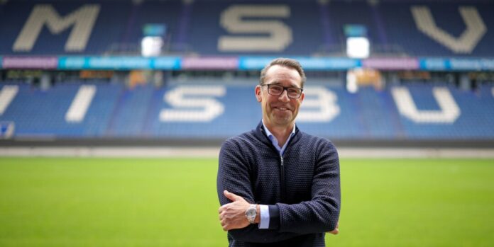 Michael Preetz Michael Preetz ist seit Januar 2024 Geschäftsführer des MSV Duisburg. (Archivbild)