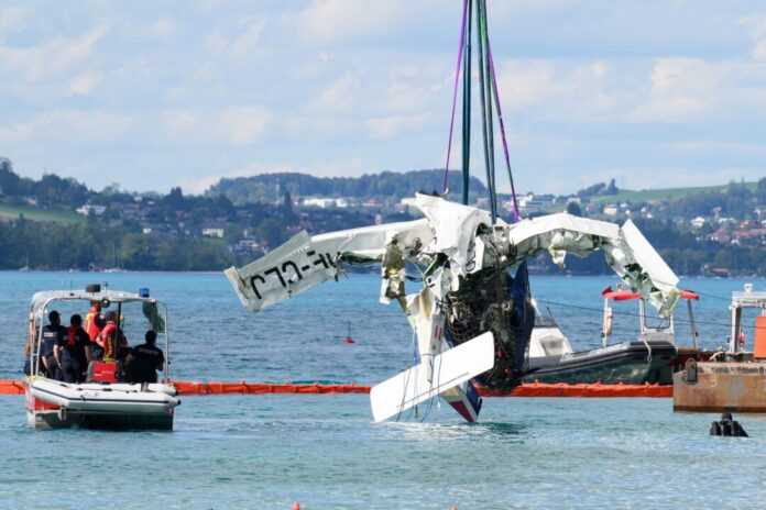 Flugzeugabsturz in den Attersee Noch ist unklar, warum die Propellermaschine in den See stürzte. (Archivbild)